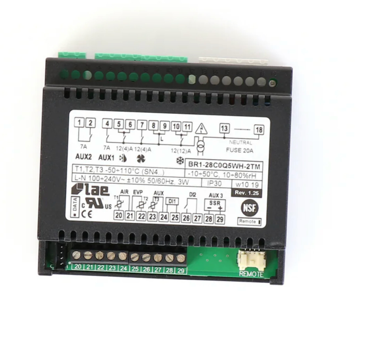 True 200983 Temperature Control, LAE BR1-28COQ5WH 2TM