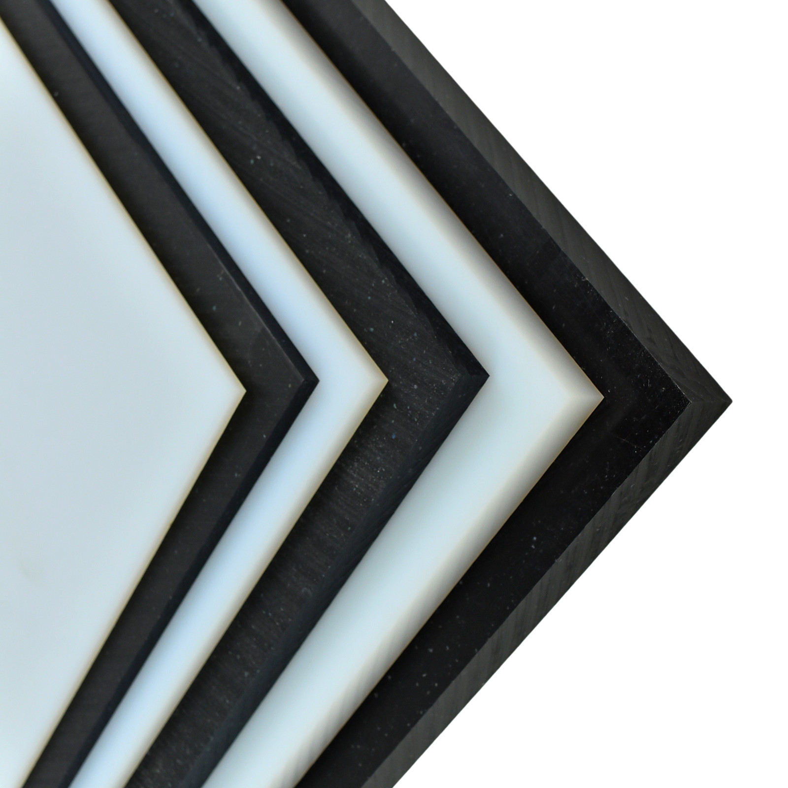 BuyPlastic Repro Black UHMW Polyethylene Plastic Sheet 3/4″ x 6″ x 24″