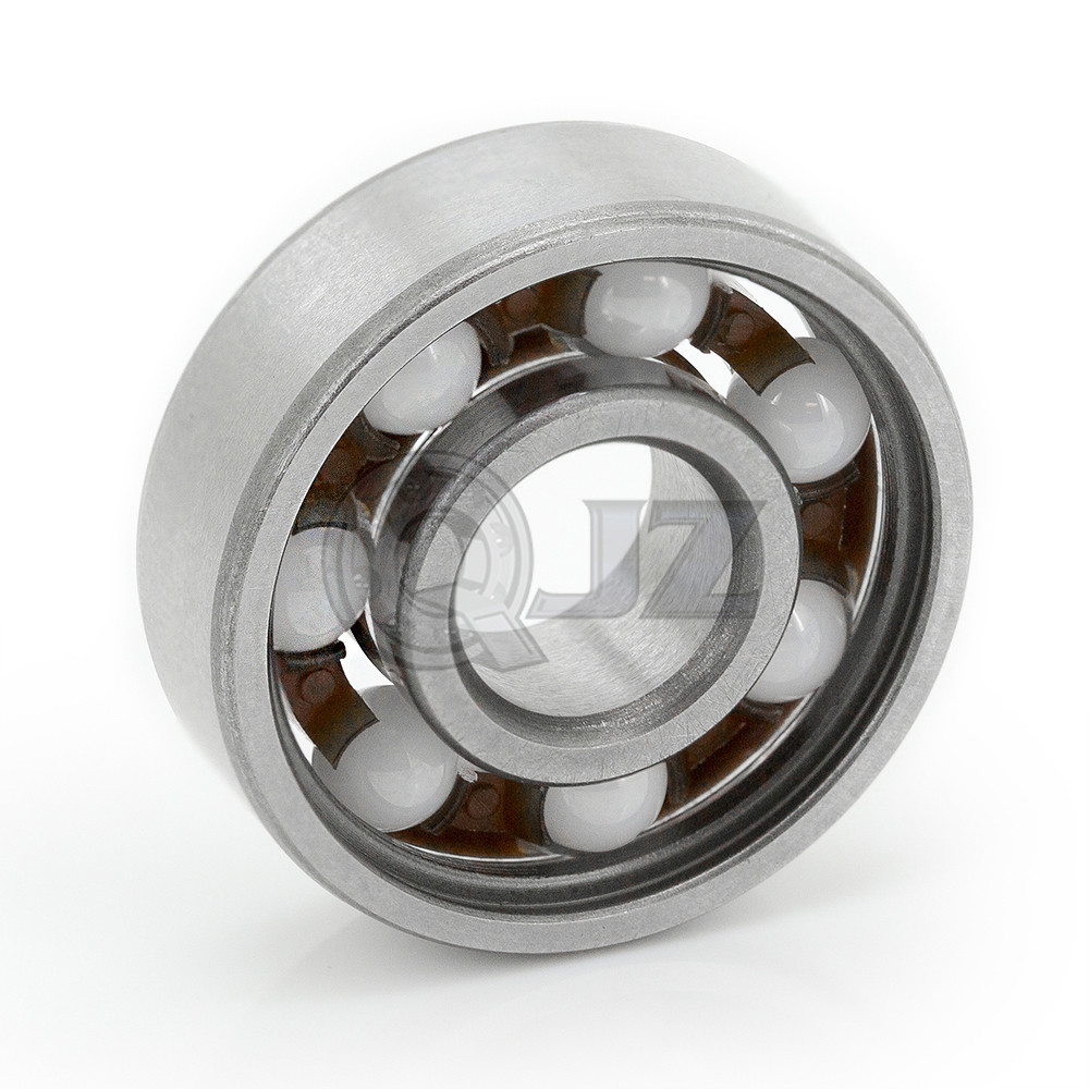 1x 608-Open Hybrid Ceramic Ball Bearing 8mm 22mm 7mm Nylon Cage Deep groove new