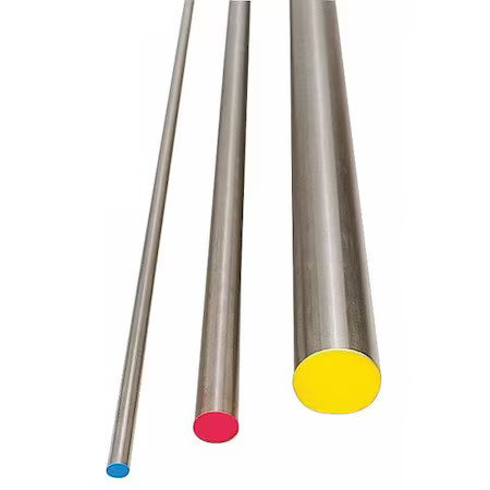 Water Hard Drill Rod, W1, 5/8, 0.625 In, W1d586