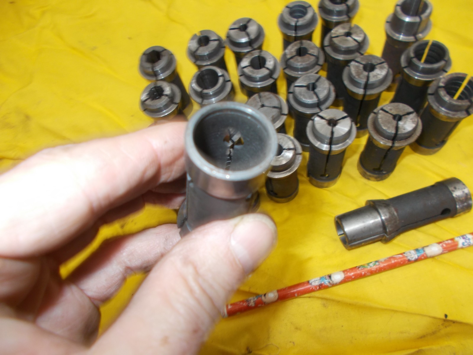 25 pc LOT of SOUTHWICK & MEISTER USA TF24 CNC COLLETS