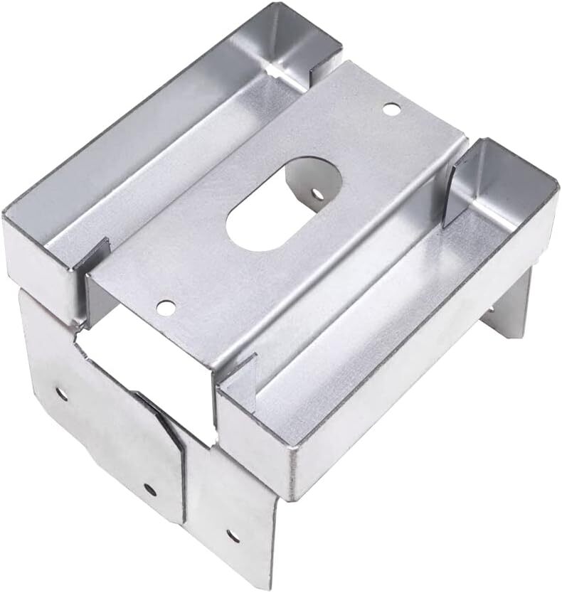 10Pcs 4×4 Concrete Deck Post Anchor Base Adjustable Metal Post Bracket Post Base