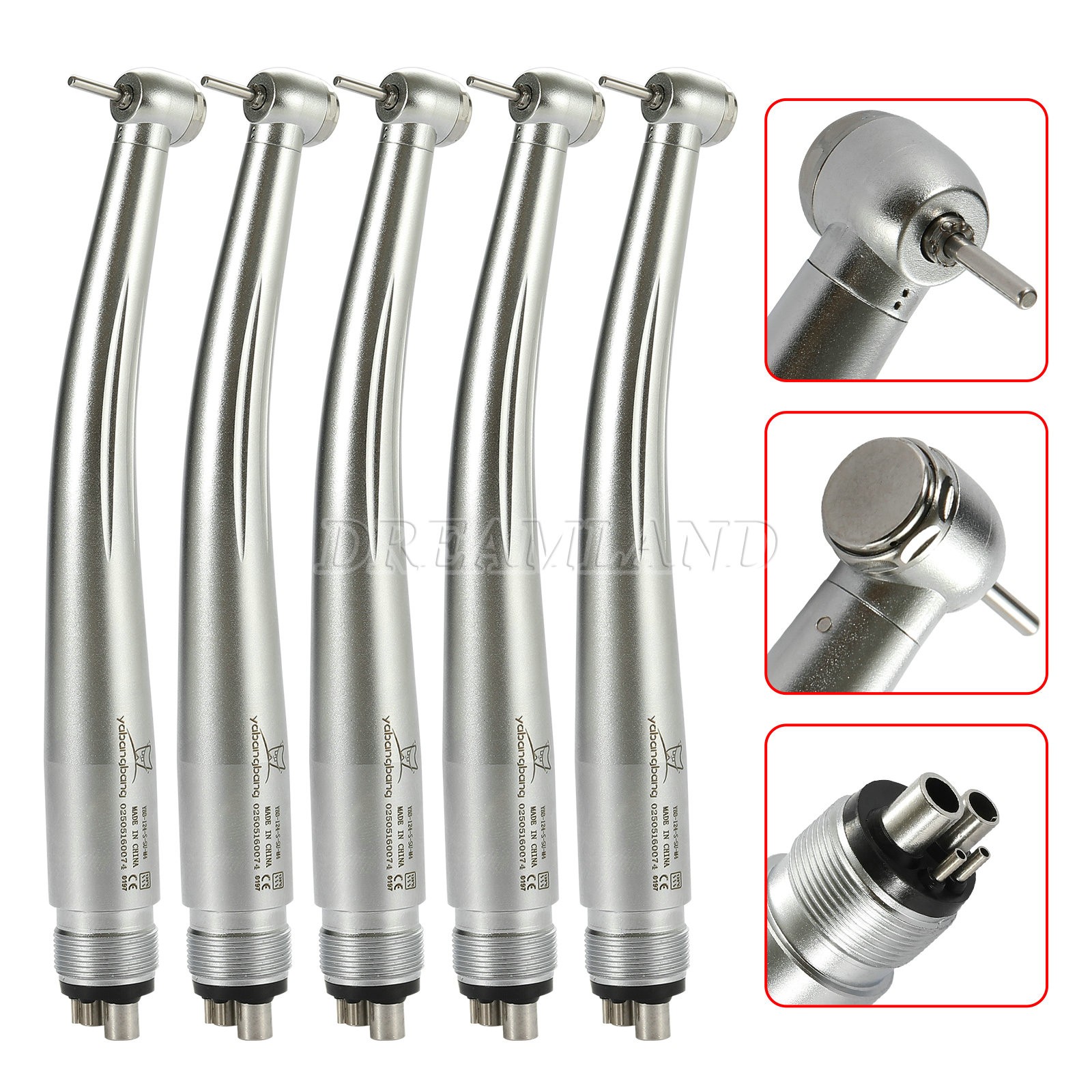 Mini Small Head Dental High Speed Handpiece Push Pediatric Kid NSK STYLE 4HOLE