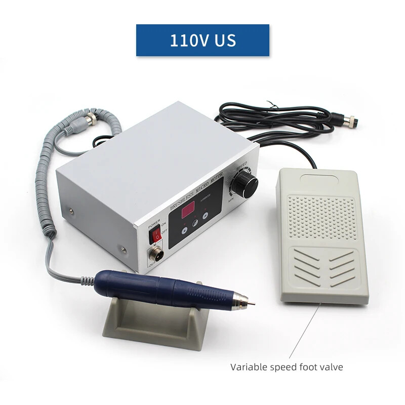 Dental Brushless Electric Micromotor 70K RPM Lab Polishing Handpiece Polisher