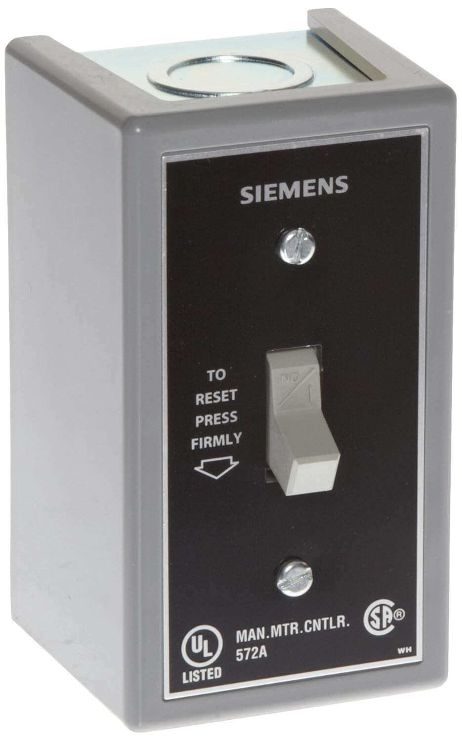 3) NEW SIEMENS SMF FG1 MANUAL STARTER 1P TOGGLE 277VAC 1HP 230VDC 75HP LOT OF 3