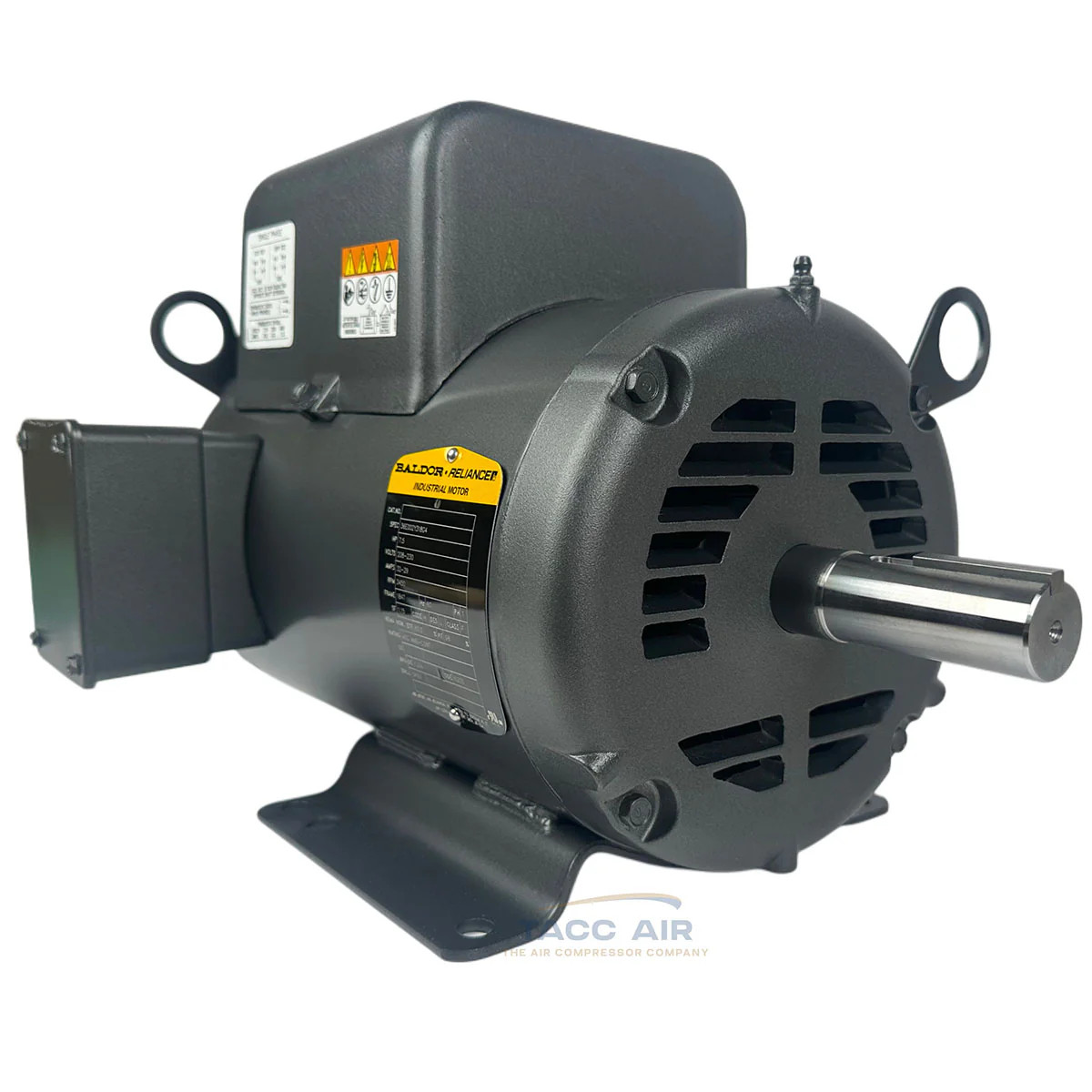 Baldor 7.5 Hp Electric Motor 3450 RPM 184T Frame 1 Ph Single Phase 208 230 240 V