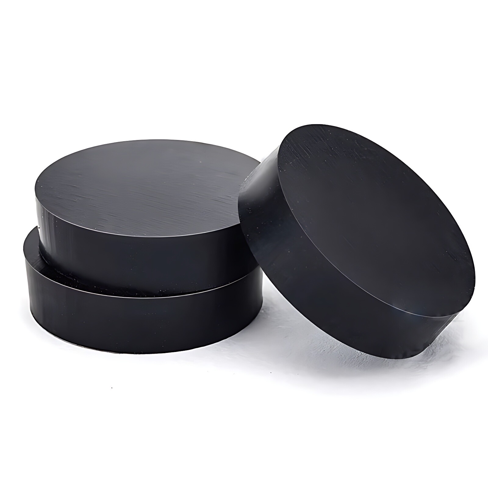 NBR Rubber Solid Discs Flat Round Pad Sealing Non-Slip Cushioning 1mm-10mm Thick