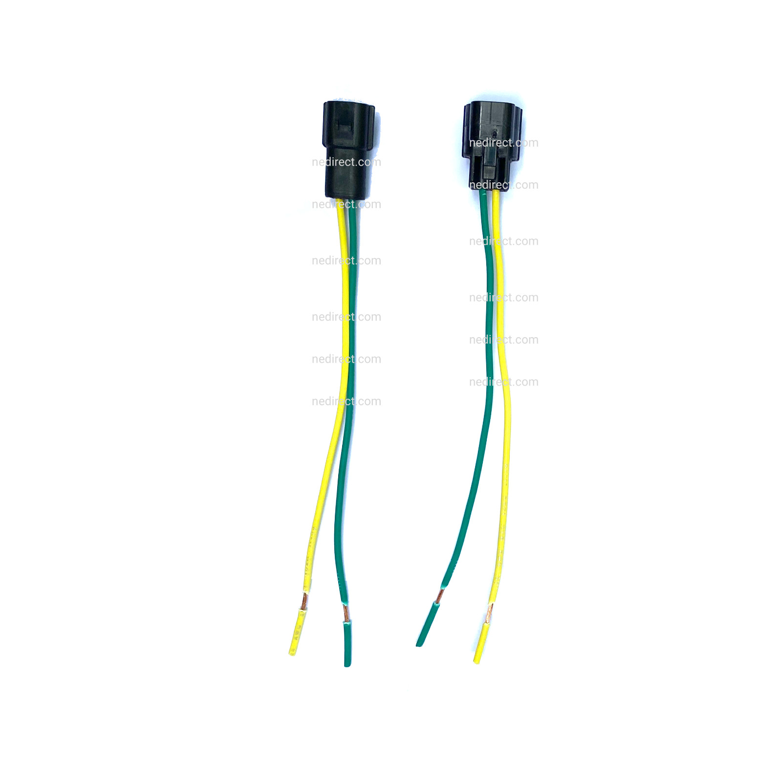 6″ ASSEMBLED WATERPROOF 2 PIN ELECTRICAL 1.8MM AWG WIRE CONNECTOR PLUG