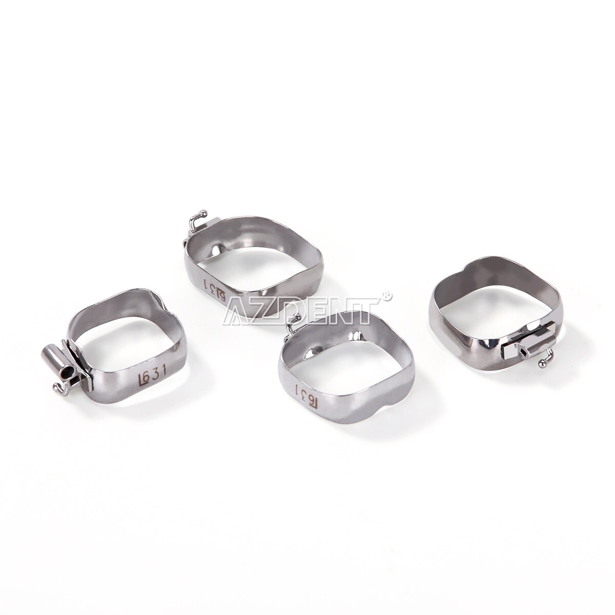 AZDENT Dental Orthodontic Buccal Tube 1st Molar With Bands Roth/MBT 022″ 16#-35#
