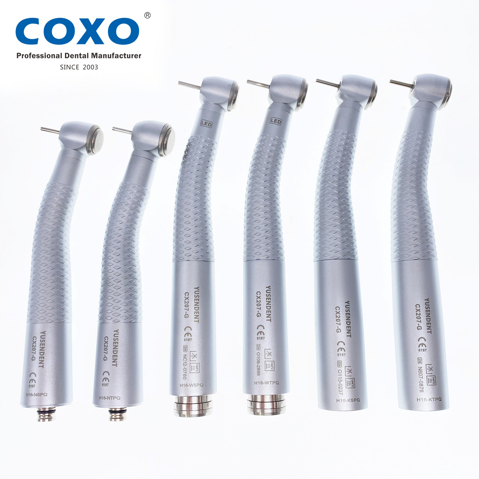 COXO YUSENDENT Dental Fiber Optic High Speed Handpiece LED Coupler NEW Style