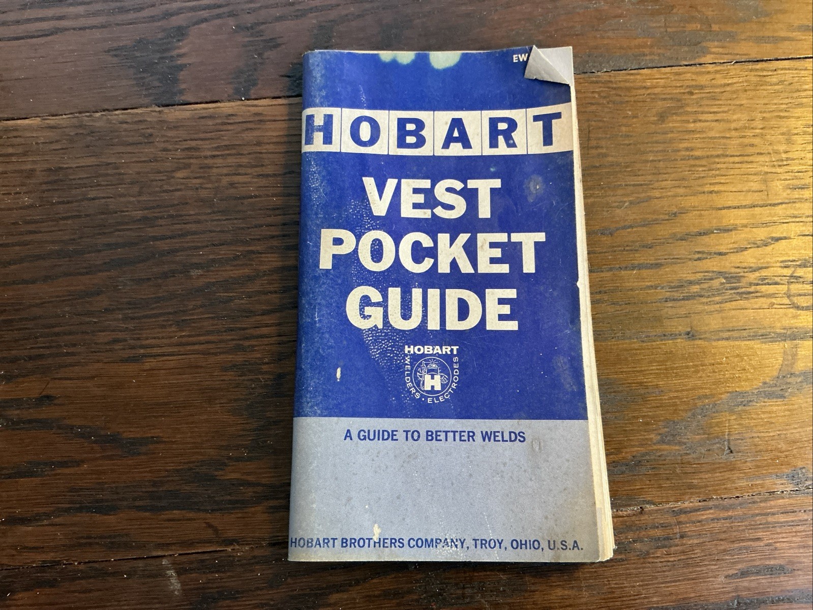 2 Vintage Welding Books Welding Alcoa Aluminum; Hobart Vest Pocket Guide; ES1019