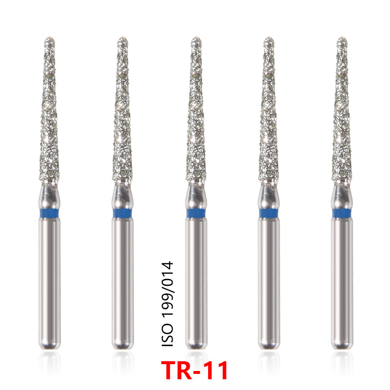 100x Brocas de fresa de diamante para dentista dental Taladro FG 1,6 mm 20 OEM