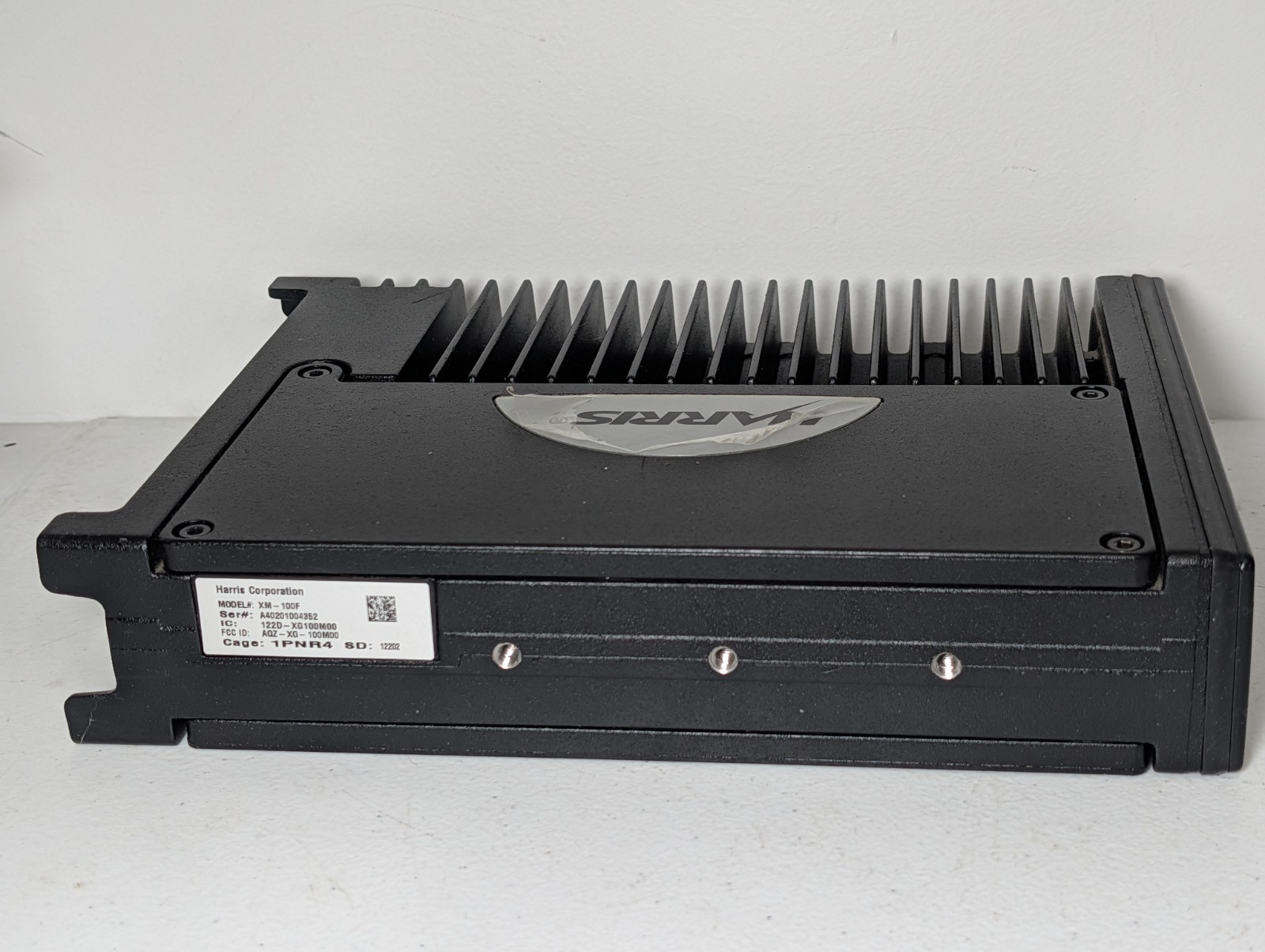 HARRIS Unity XG100M VHF/UHF/700/800 REMOTE MOUNT P25 DES AES Encryption Trunking