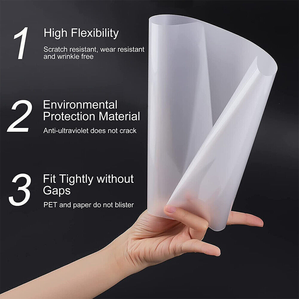 5Mil/3Mil Clear Thermal Laminating Pouches Letter 9″x11.5″ Size Laminator Sheets