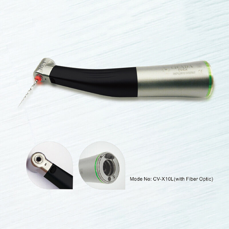CICADA Dental 16:1 LED Fiber Optic Handpiecefor Electric Motor