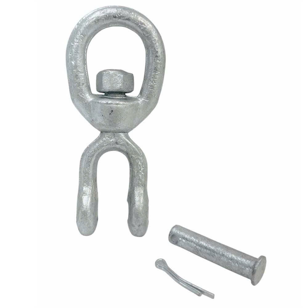 Swivel Marine Mooring Galvanized 2250 Pounds 3/8 inch JAW EYE