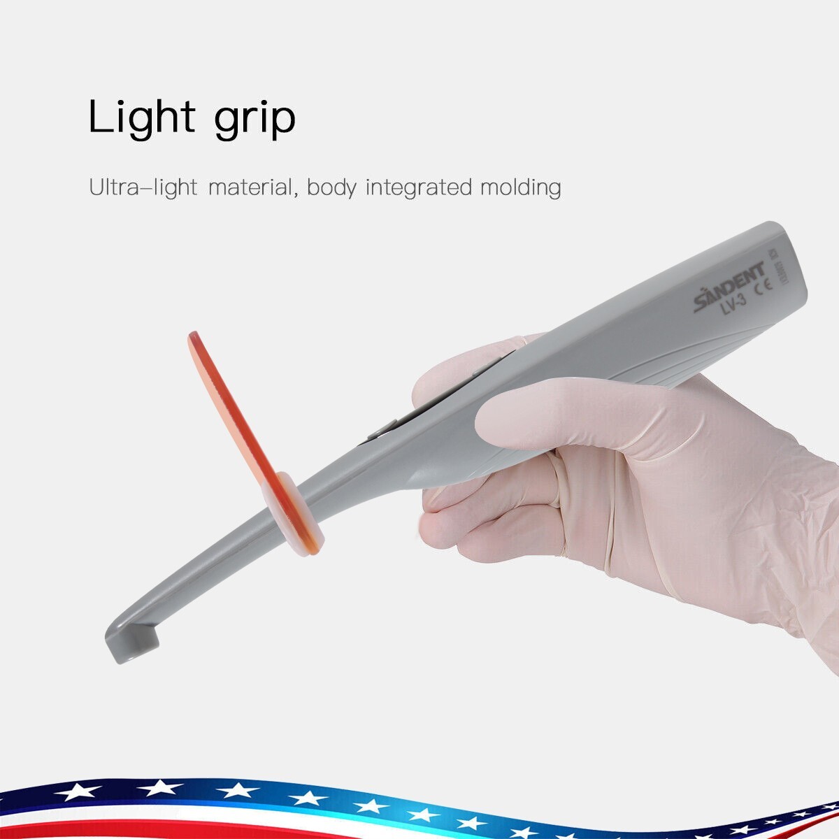 Dental Wireless 3 Second LED Curing Light Cure Lamp High Power curing light OR