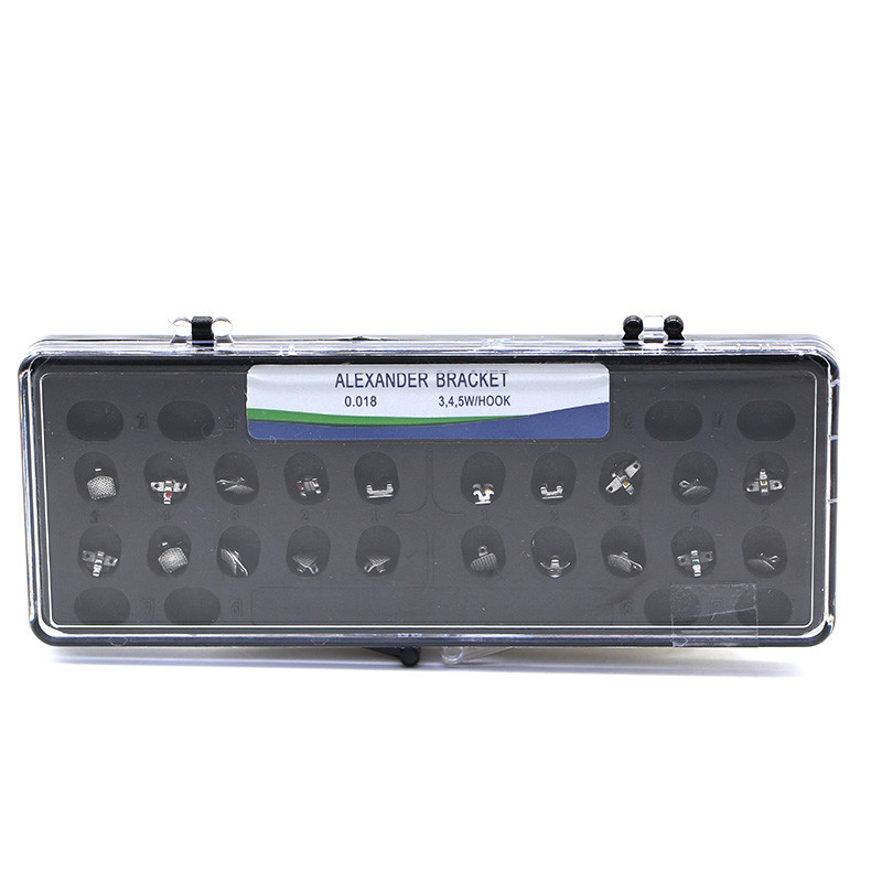 New 10 Kits Dental Orthodontic Alexander Brackets With 345 Hooks 018”