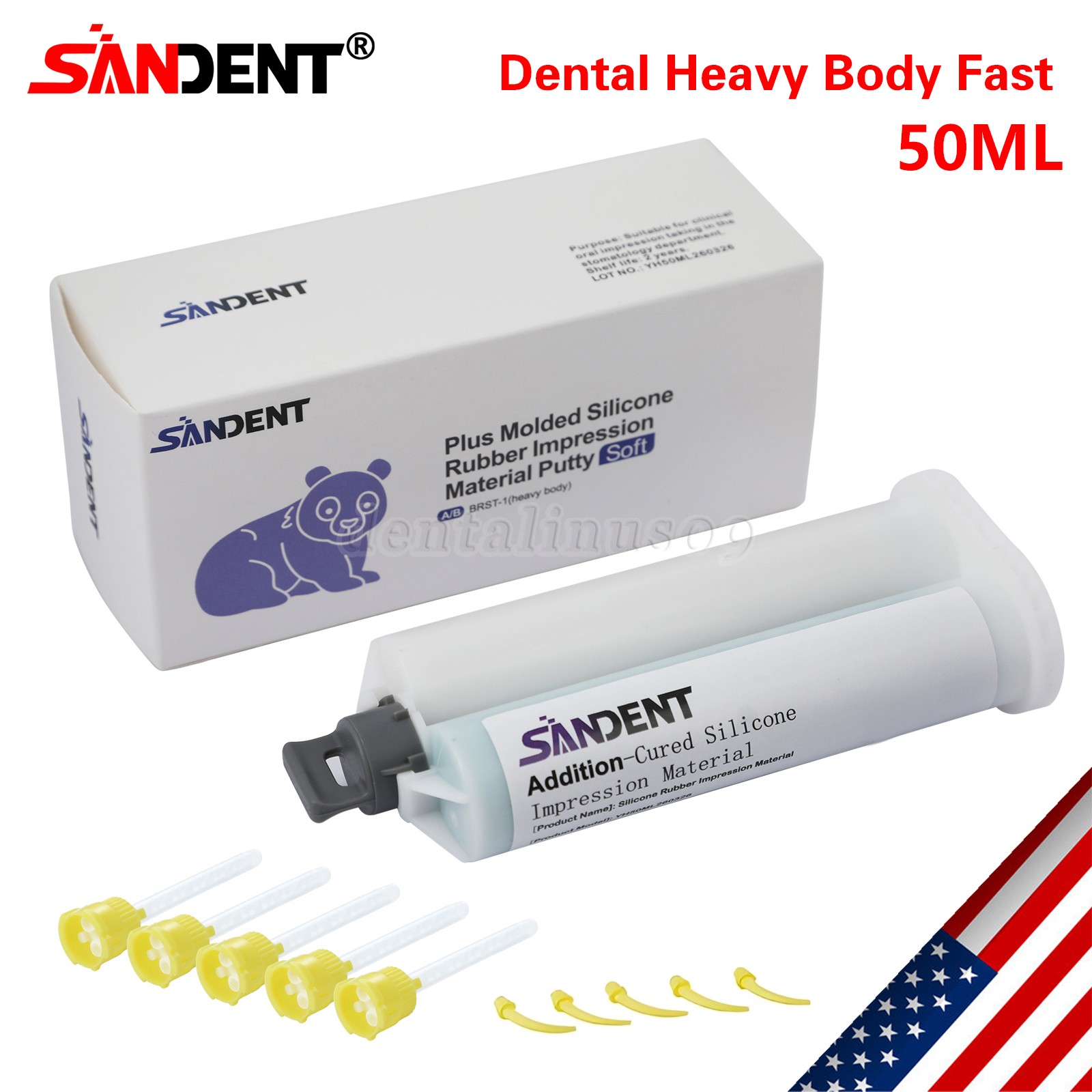 5*Dental Low slow Speed Contra Angle handpiece Latch 1:1 attach Fit NSK SEASKY
