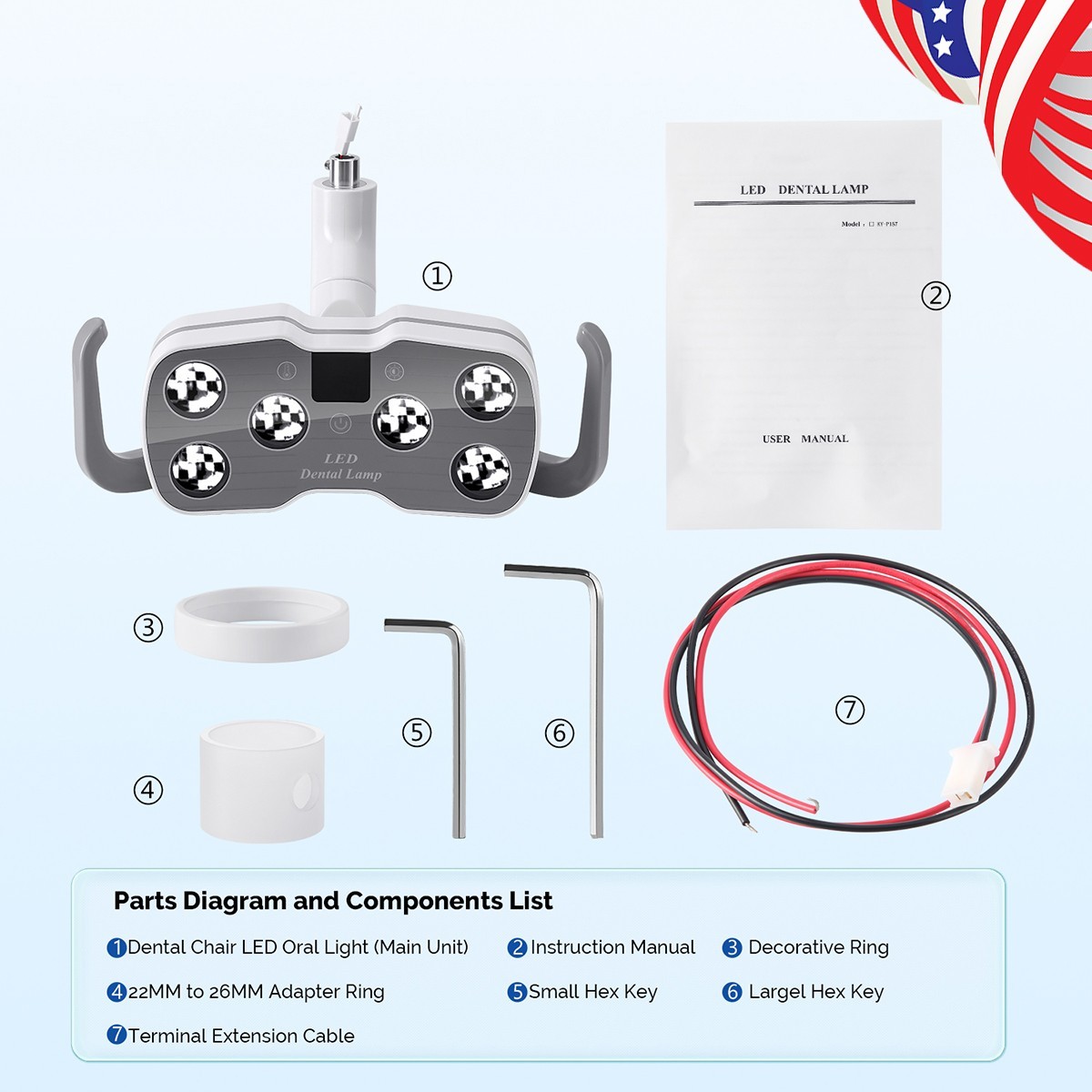 Portable Dental Delivery Unit Syringe Suction Turbine With Air Holder 4Hole