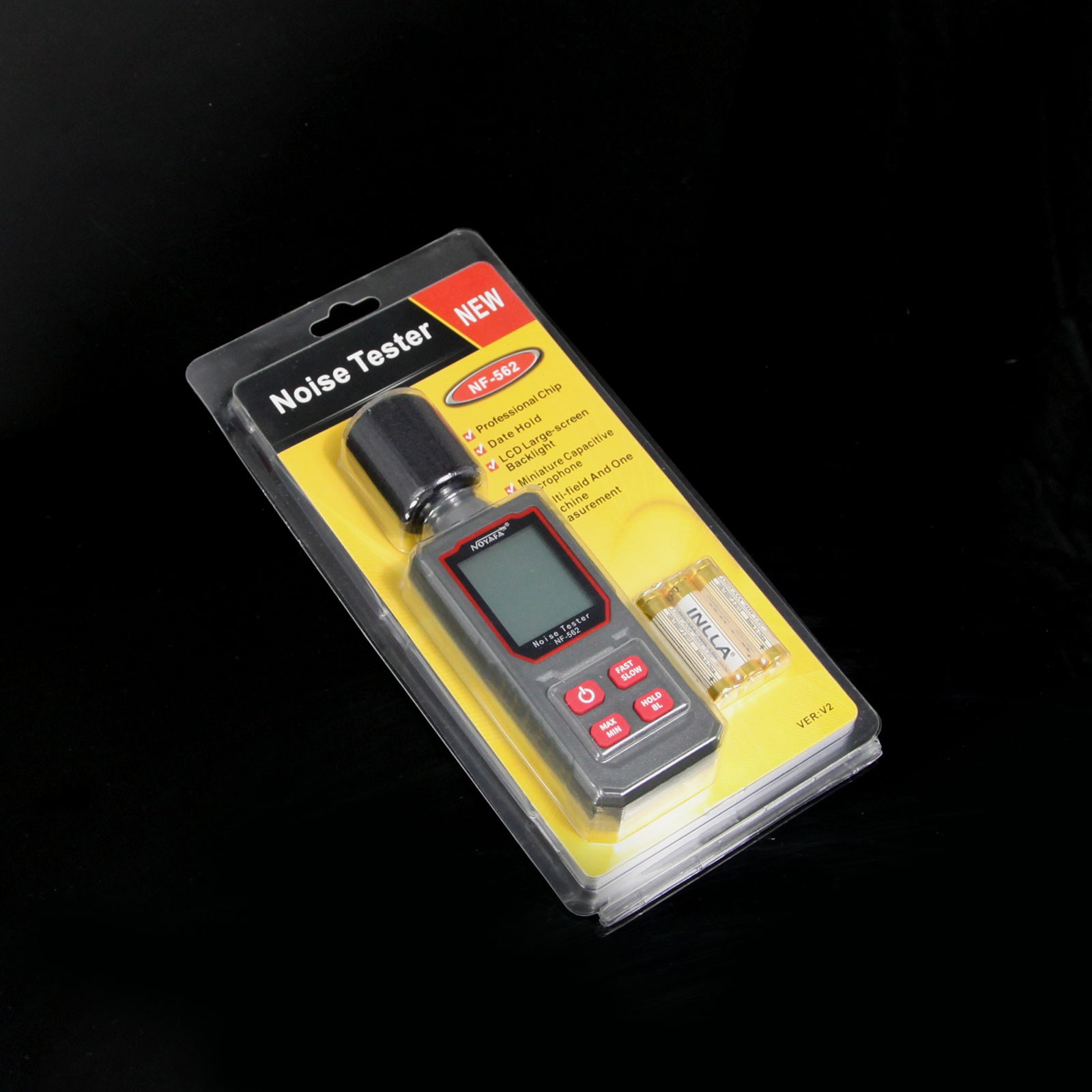30-130dBA Digital Decibel Meter Noise Meter Handheld Sound Level A Double Meter