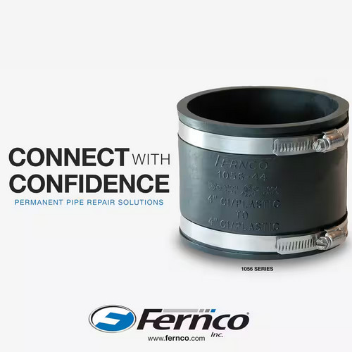 1-1/2 in. x 1-1/2 in. DWV Flexible PVC Coupling – Durable, Easy Installation for