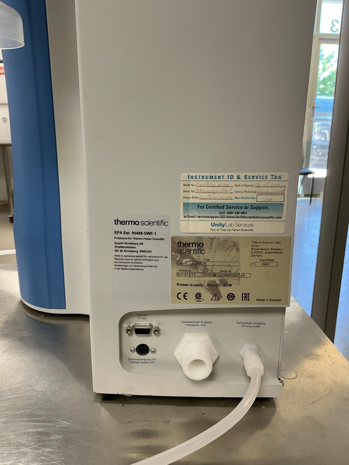 Thermo Scientific GenPure UV/UF Water Purifier, Used Excellent Working Condition