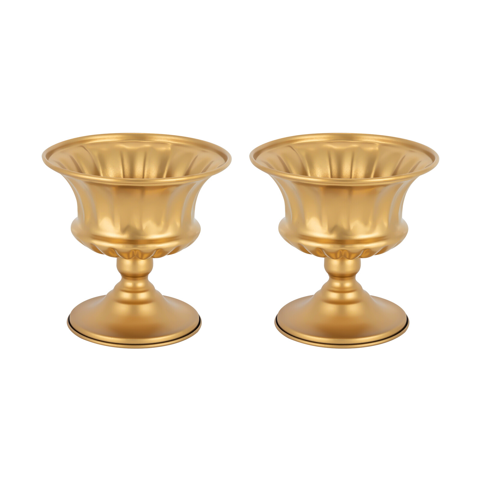 10-Piece Mini Iron Vases Set For Wedding Centerpieces Tabletop Decor