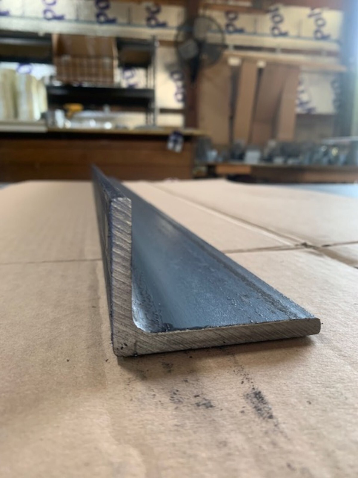 1/4″ x 2″ x 3″ Steel Angle Iron x 8″ Long, A36 Steel