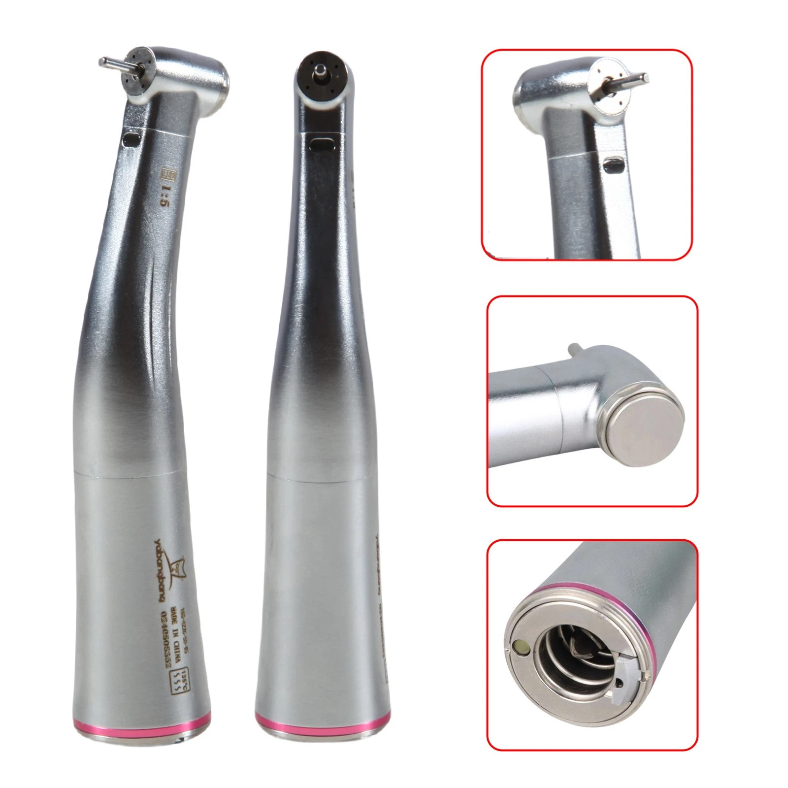 Dental Slow Speed Contra Angle Handpiece Fit NSK 1.6mm Friction Grip Push Button