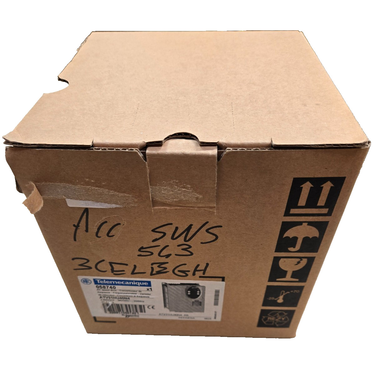 Schneider Telemecanique Altivar 31 ATV31HU40N4 4,0kW 5HP 380/500V AC SPEED DRIVE
