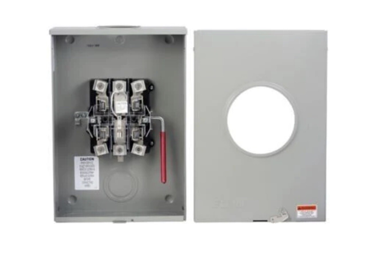 Eaton UE7213CCH 200A 3-Phase Meter Socket