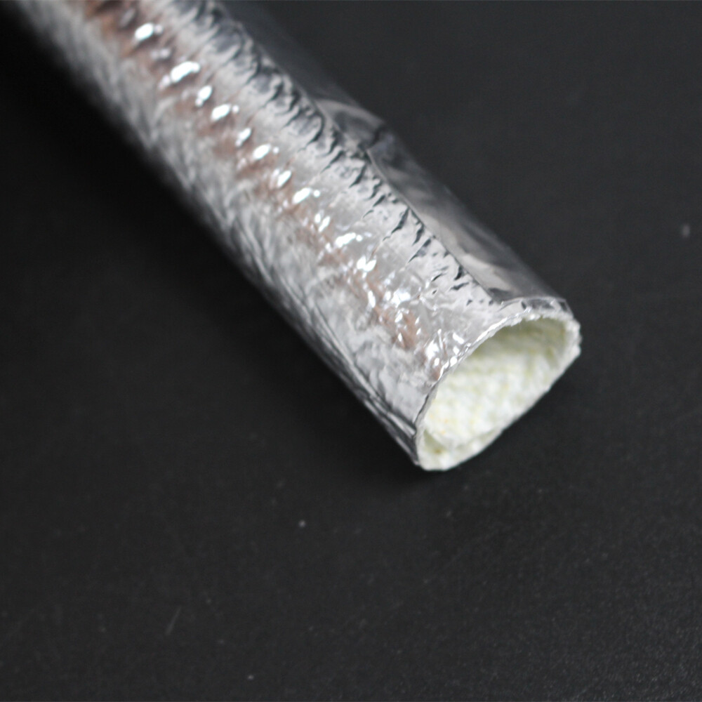 3/8″(10mm) ID Self-wrap Heat Shield Sleeve Thermal for Hoses Cables Automotive
