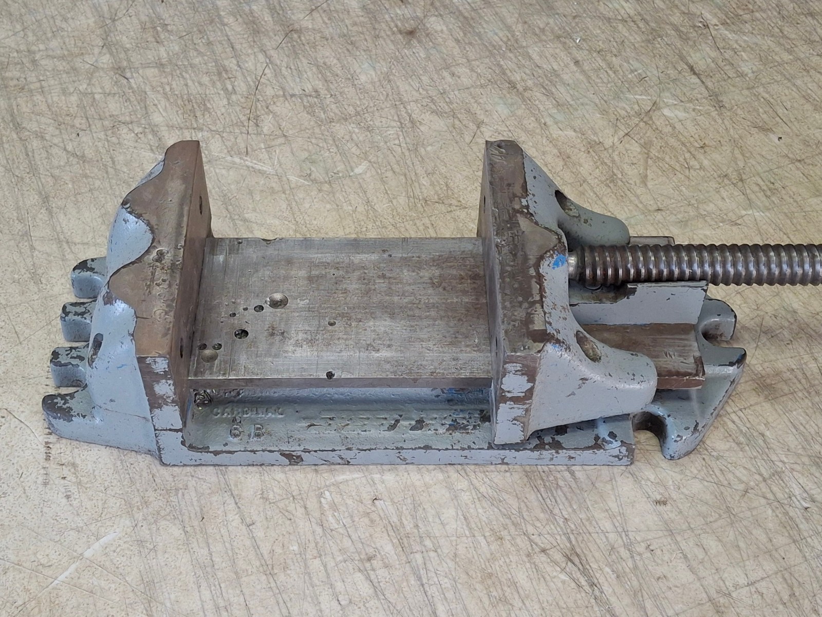 Vintage Cardinal Machine Company 6” Speed Vise Model 6B Made in USA