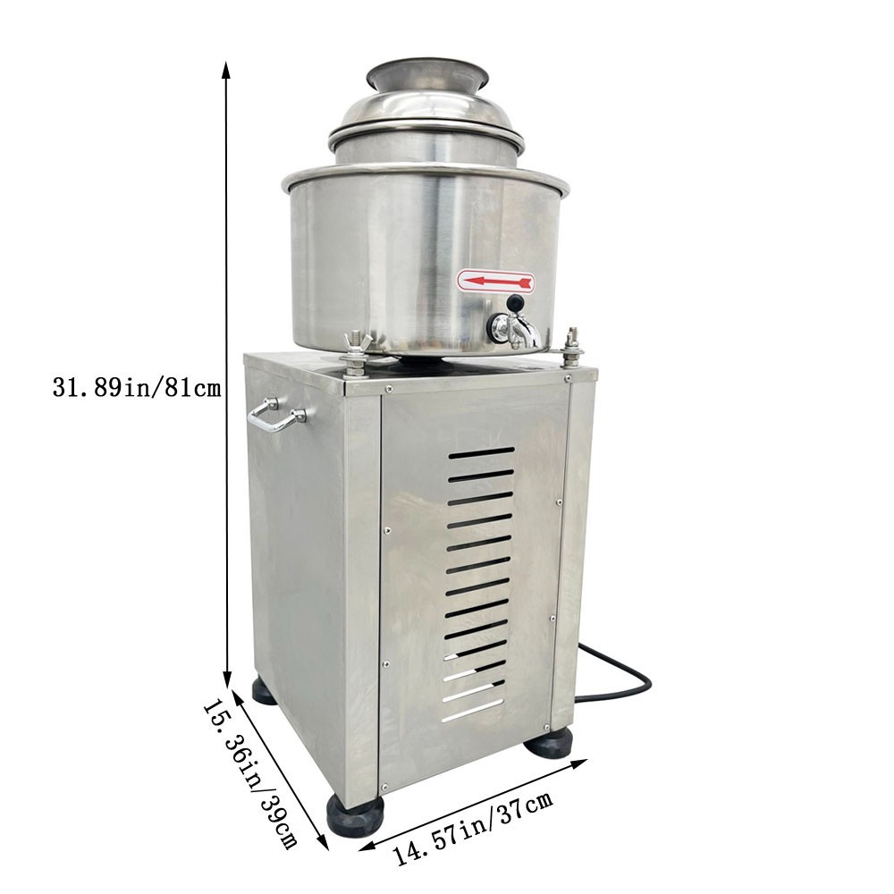 Stainless Steel Electric Meat Puree Making Machine 220V Meatball Beating Machine