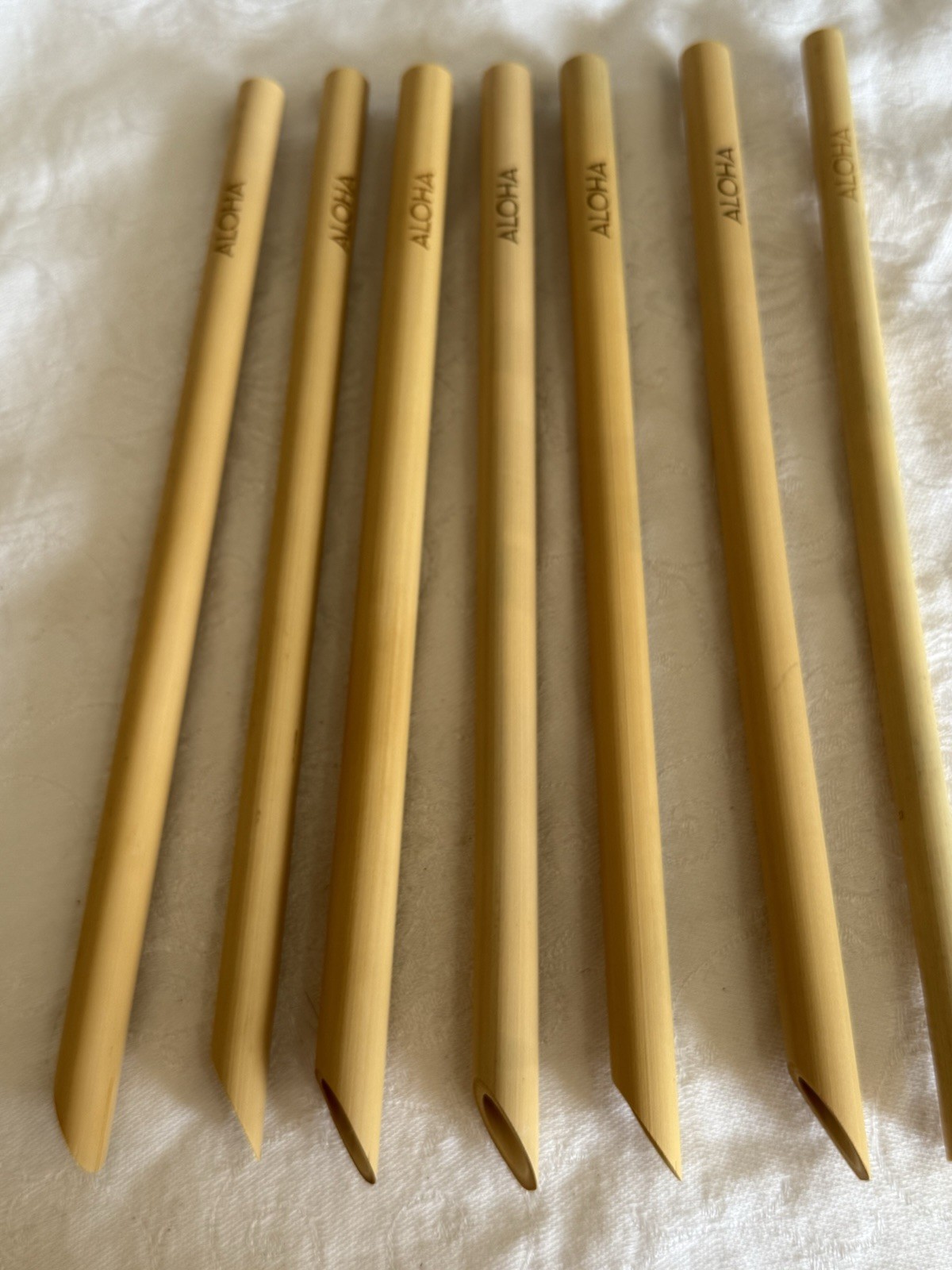 Aloha Bamboo Straws-7 Eco Friendly