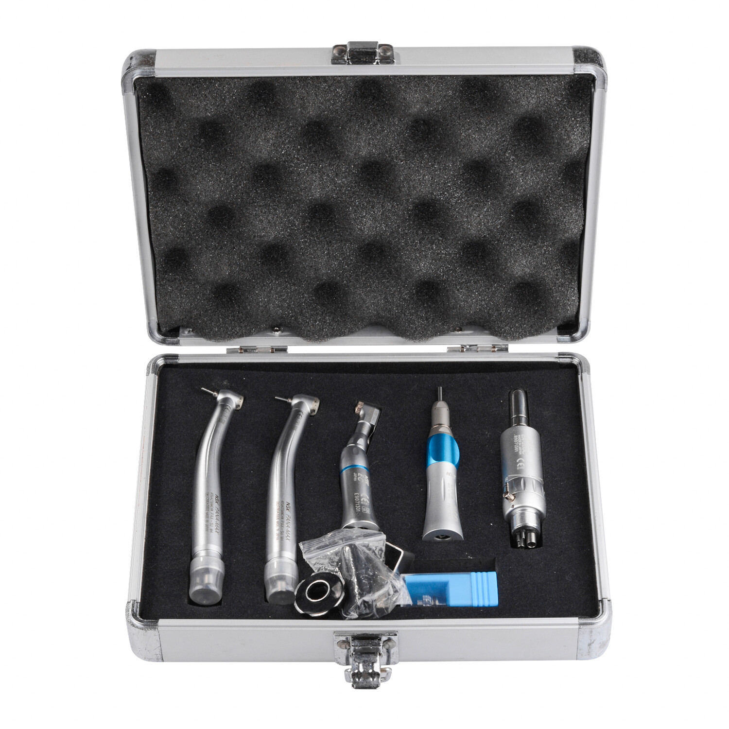 NSK Type Dental PANA MAX PUSH High Speed Handpiece+Low Speed EX203C+AL-BOX 4H CE