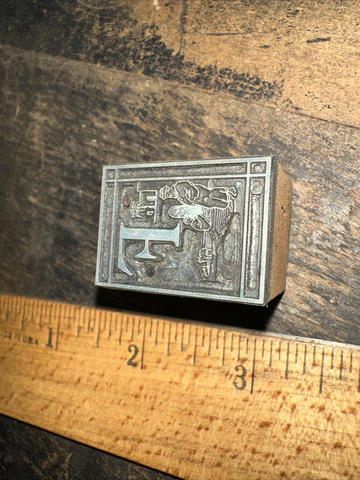 Printing Blocks “ Letter (F) “ Family. Nice Details!