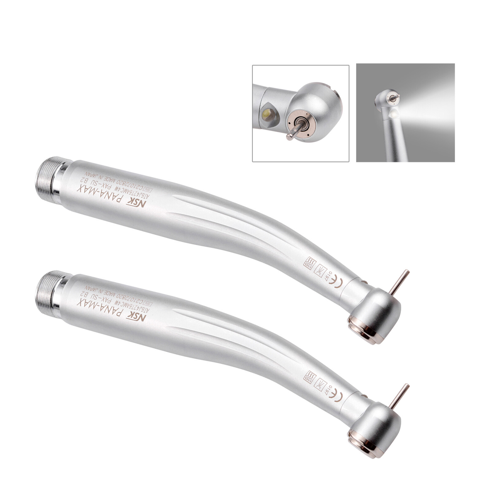 NSK Type Dental LED PANA MAX High Speed Handpieces+Low Speed EX203C 2H+ Bearing