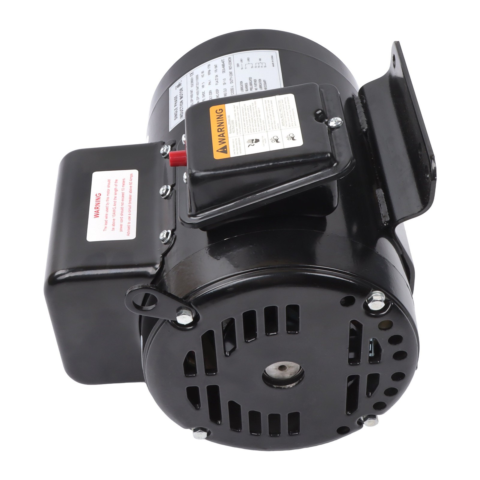 5 HP Single Phase ODP Compressor Motor 184T Frame 208-230V 60Hz Industrial