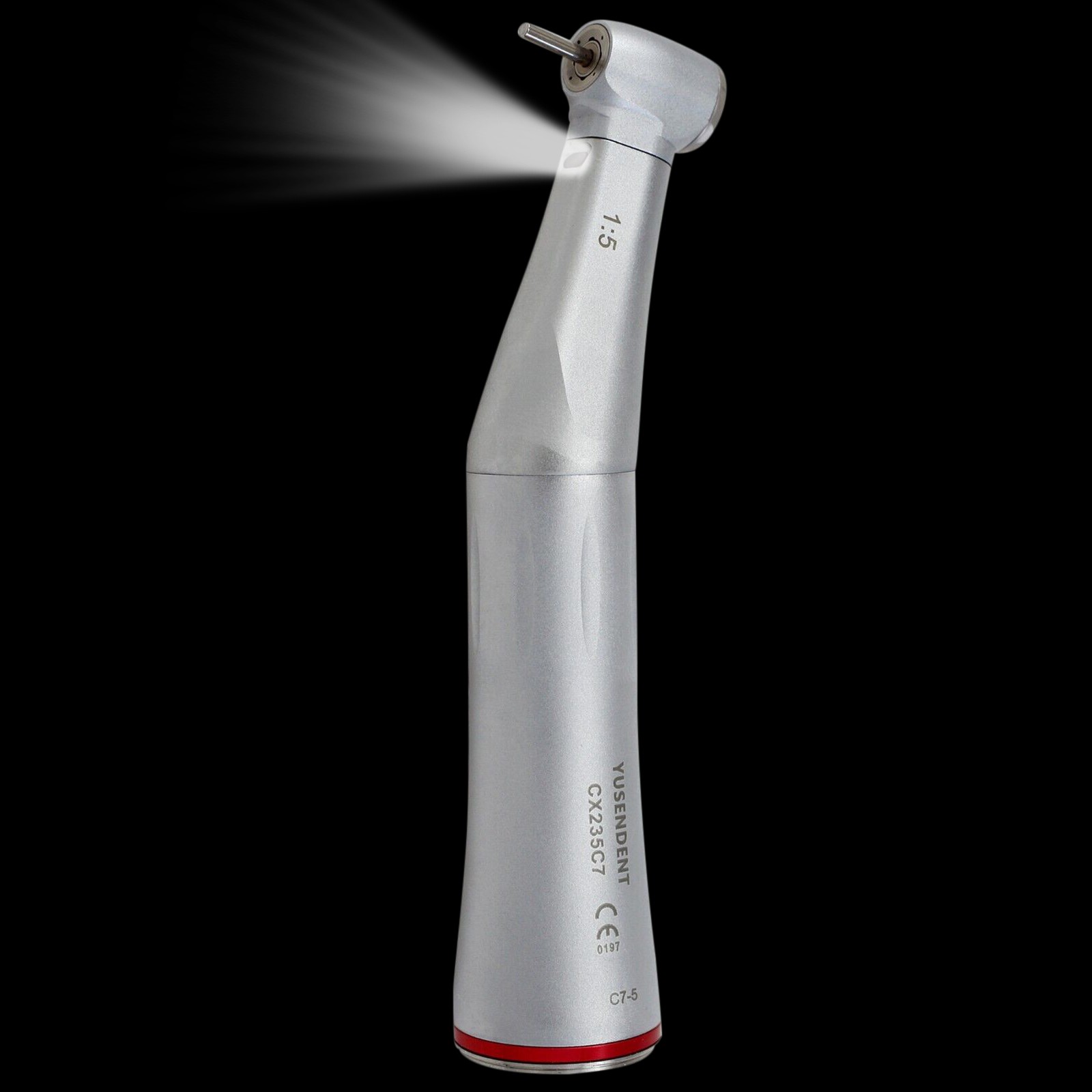 COXO Optic Fiber 1:5 Contra Angle Handpiece CX235C7 C7-5 Standard Head Dental
