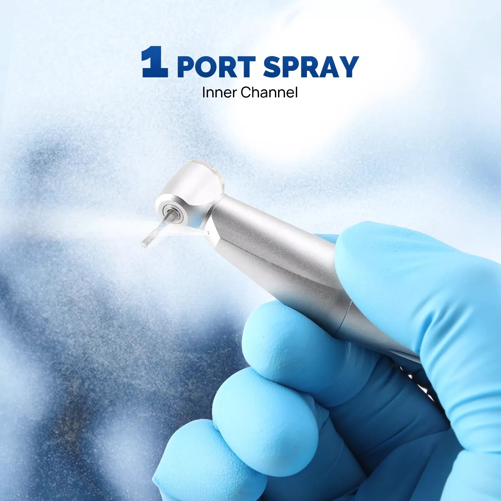 COXO Dental 1:1 Contra Angle Handpiece Fiber Optic LED Low Speed E Type KAVO NSK