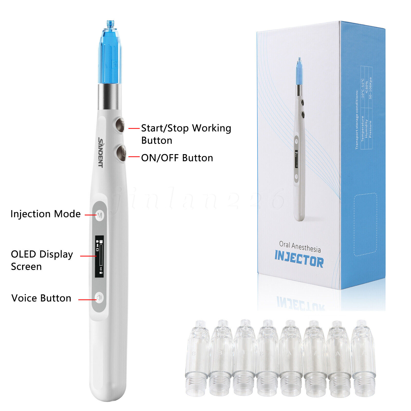 Dental Painless Oral Electronic Anesthesia Delivery Device Pen