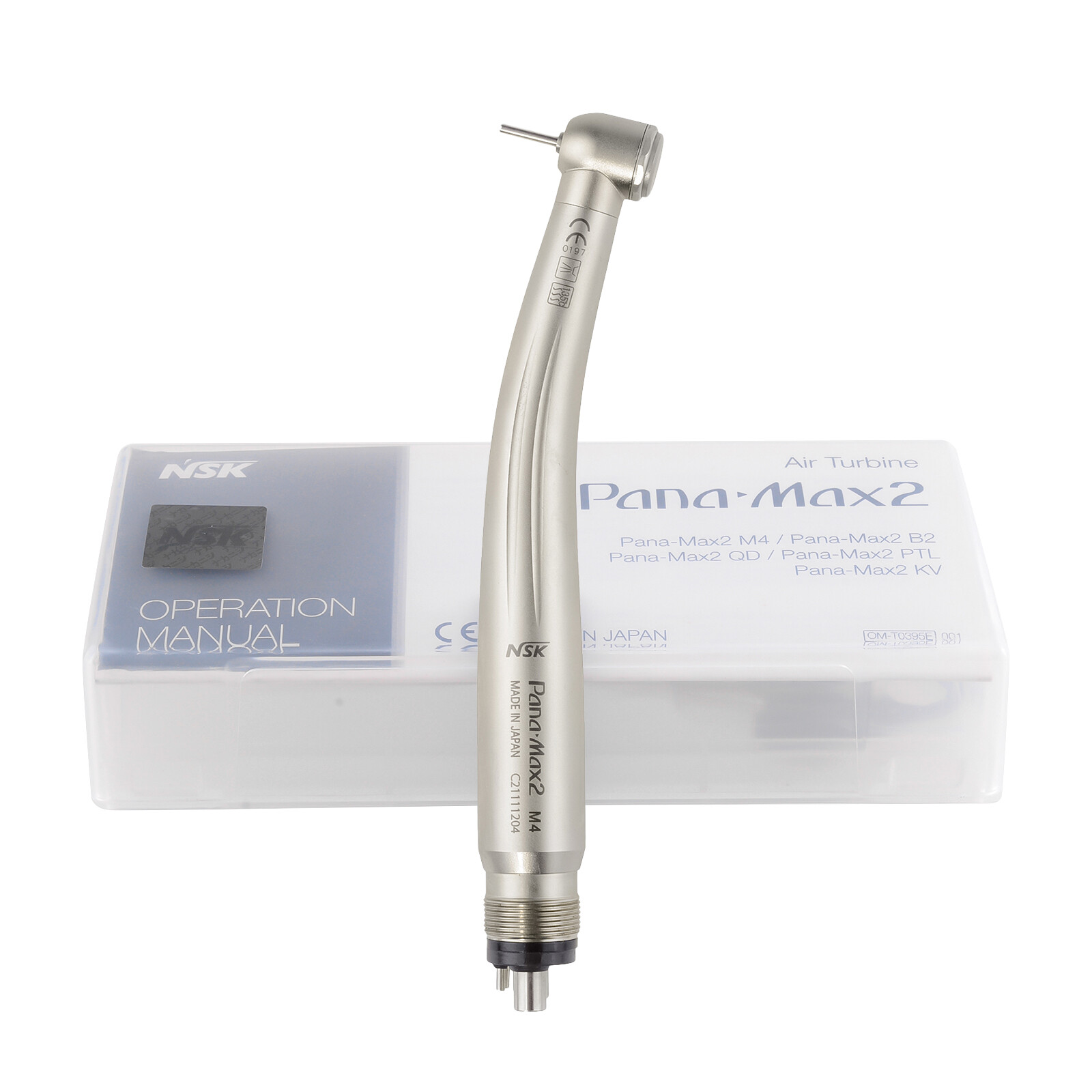 PANA Max2 NSK Type Dental High Speed Handpiece Single Water Spray Push Button 4H