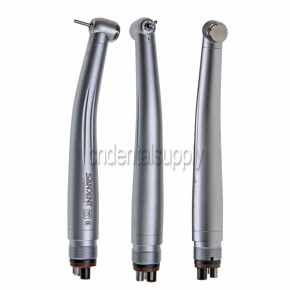Dental High Speed Handpiece Air Turbine Push Button Single Water Spray 4H