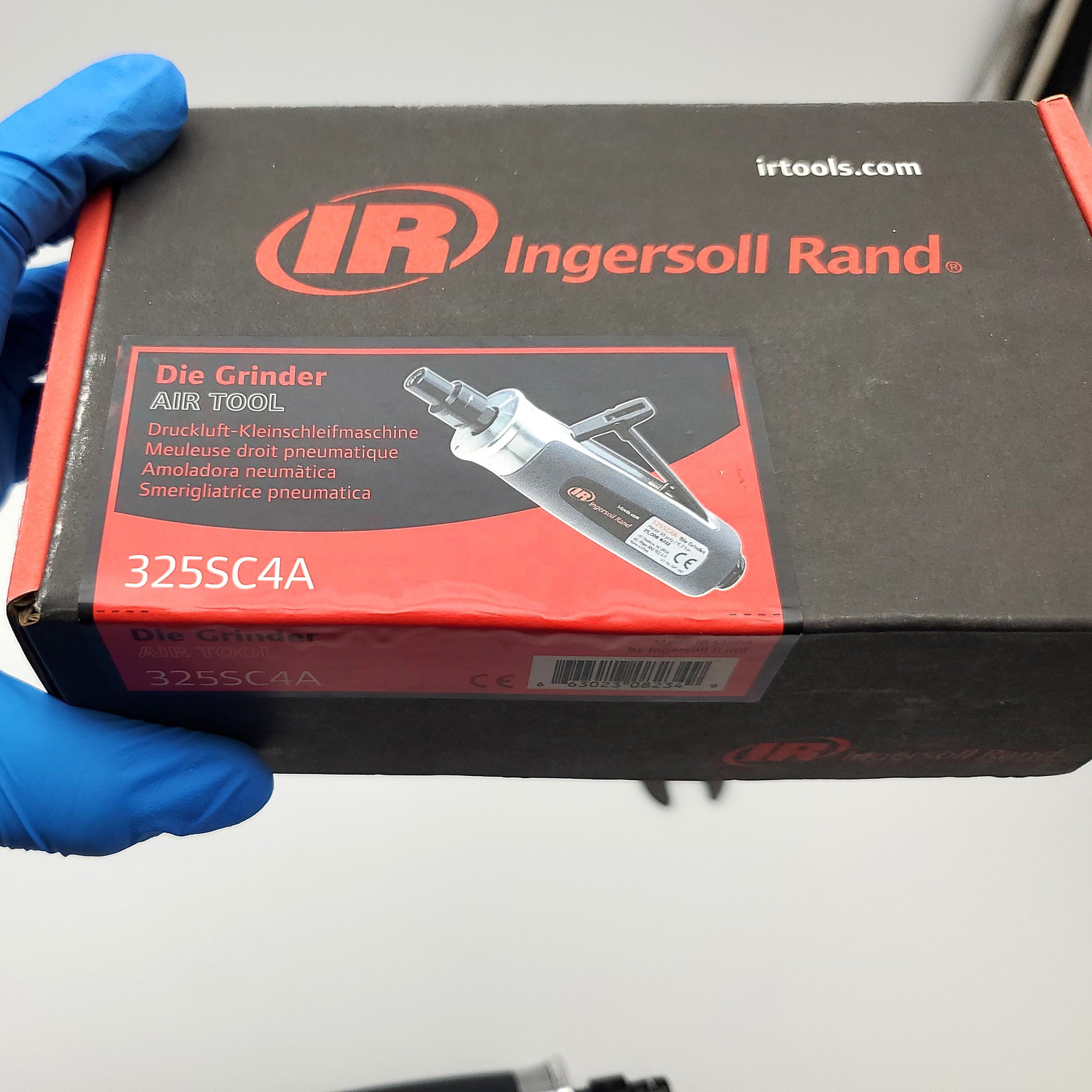 Ingersoll Rand 325SC4A Die Grinder Air Tool 1/4″ Collet 25,000 RPM 0.4HP