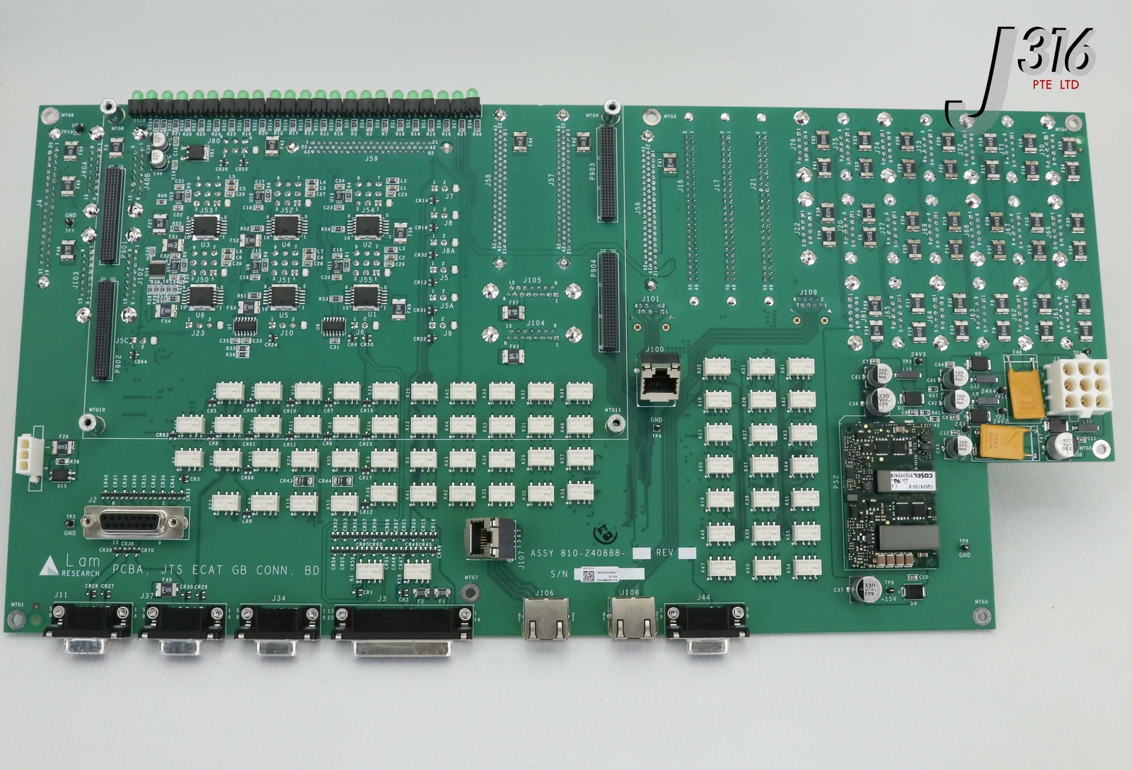 24840 LAM RESEARCH PCB, PCBA, JTS ECAT GB CONN. BD 810-240888-002