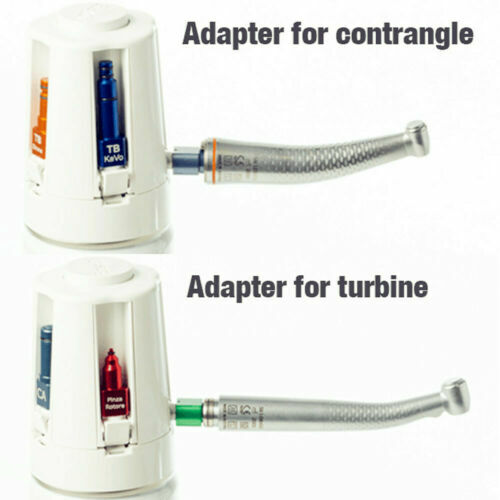 Dental Handpiece Lubrication System Oiler 5 Types Nozzles Maintenance Cleaning