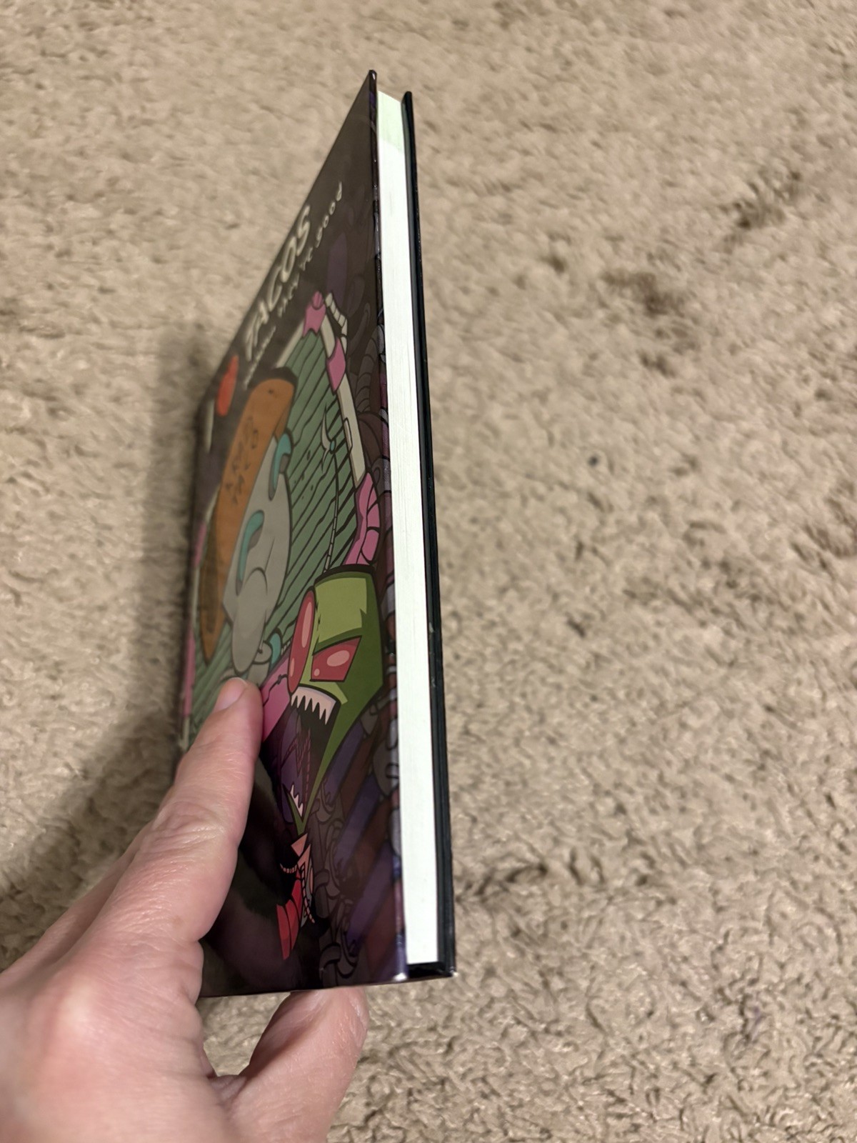 2006 Invader Zim Gir I Love Tacos Journal Notebook Unused Nickelodeon 6”x8”
