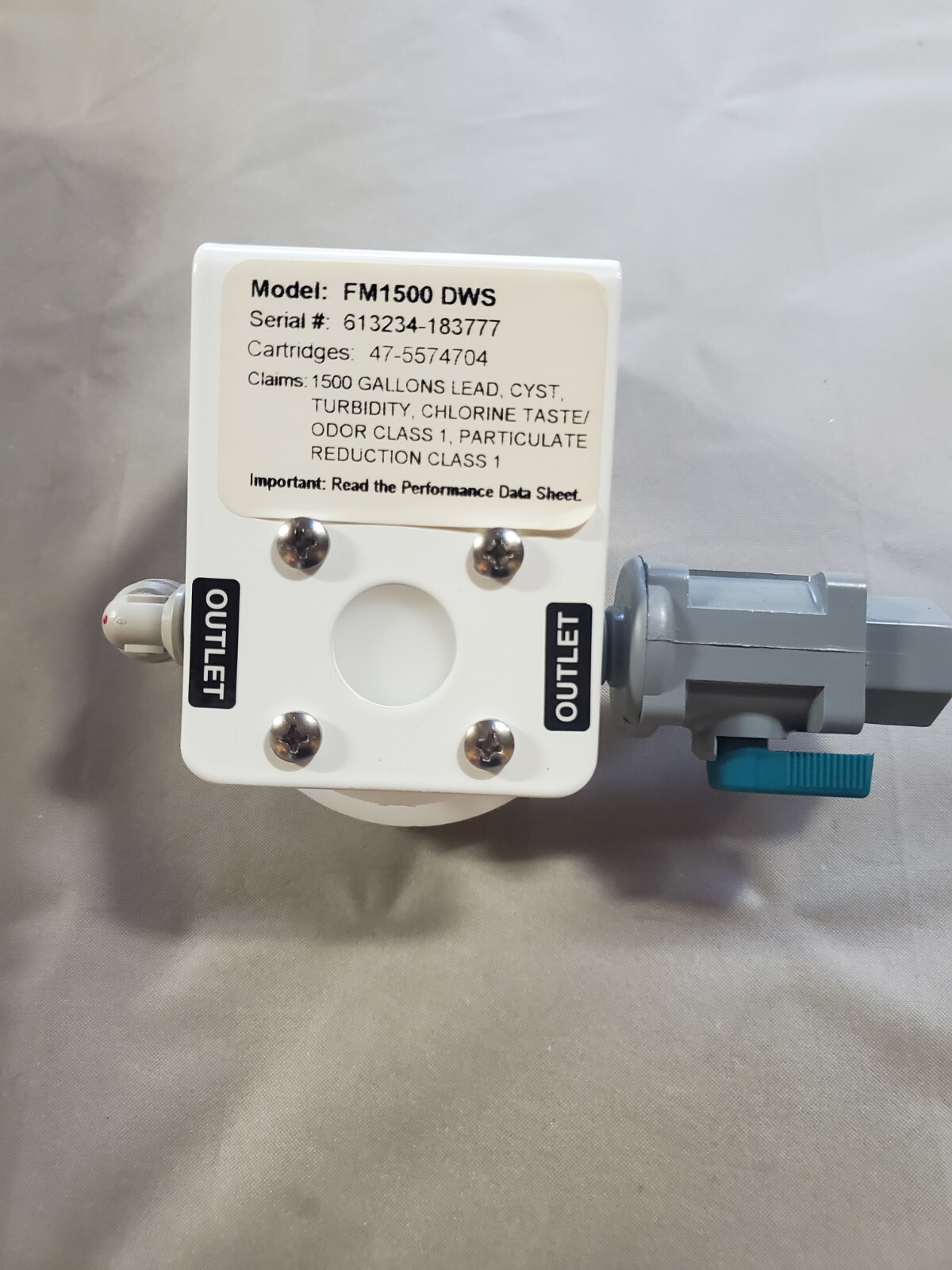 3M™ CUNO FaucetMATE® Water Factory Systems® FM DWS 1500 Drinking Water Kit – NEW